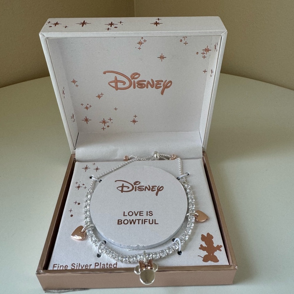 Disney Minnie Mouse “Love is Bowtiful” Bracelet